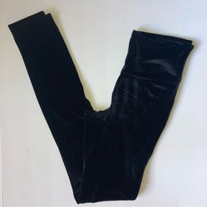 Spanx Velvet Leggings Black S